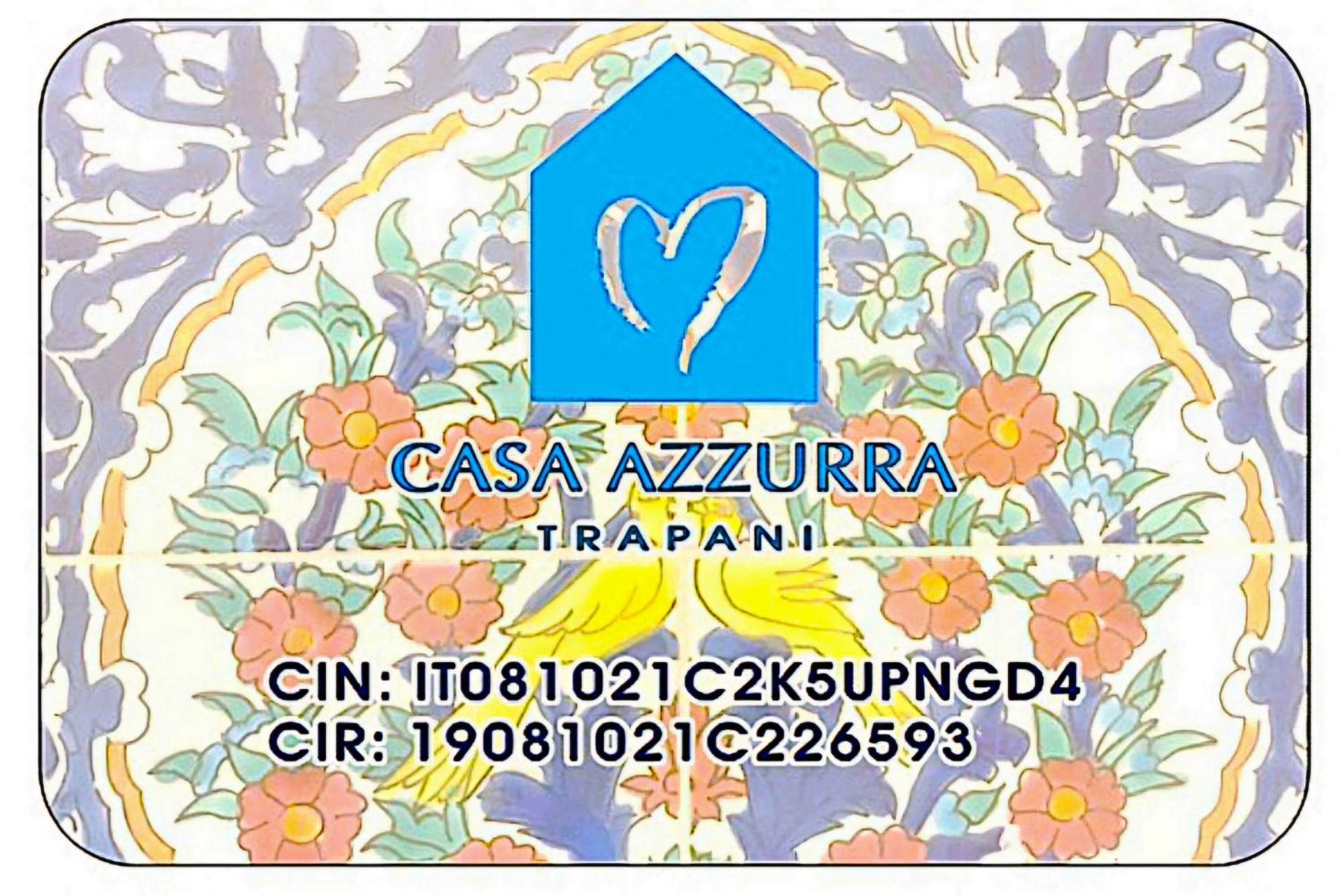 Apartament Casa Azzurra Trapani Zewnętrze zdjęcie